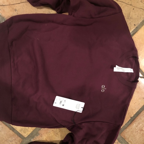 LAST ONE--Alo Yoga Accolade Crew Neck Sweatshirt--Small NWT - Picture 3 of 4